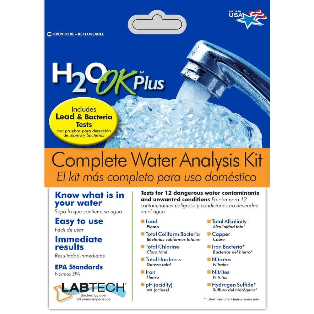 LABTECH H2O OK Plus Complete Water Analysis Test Kit