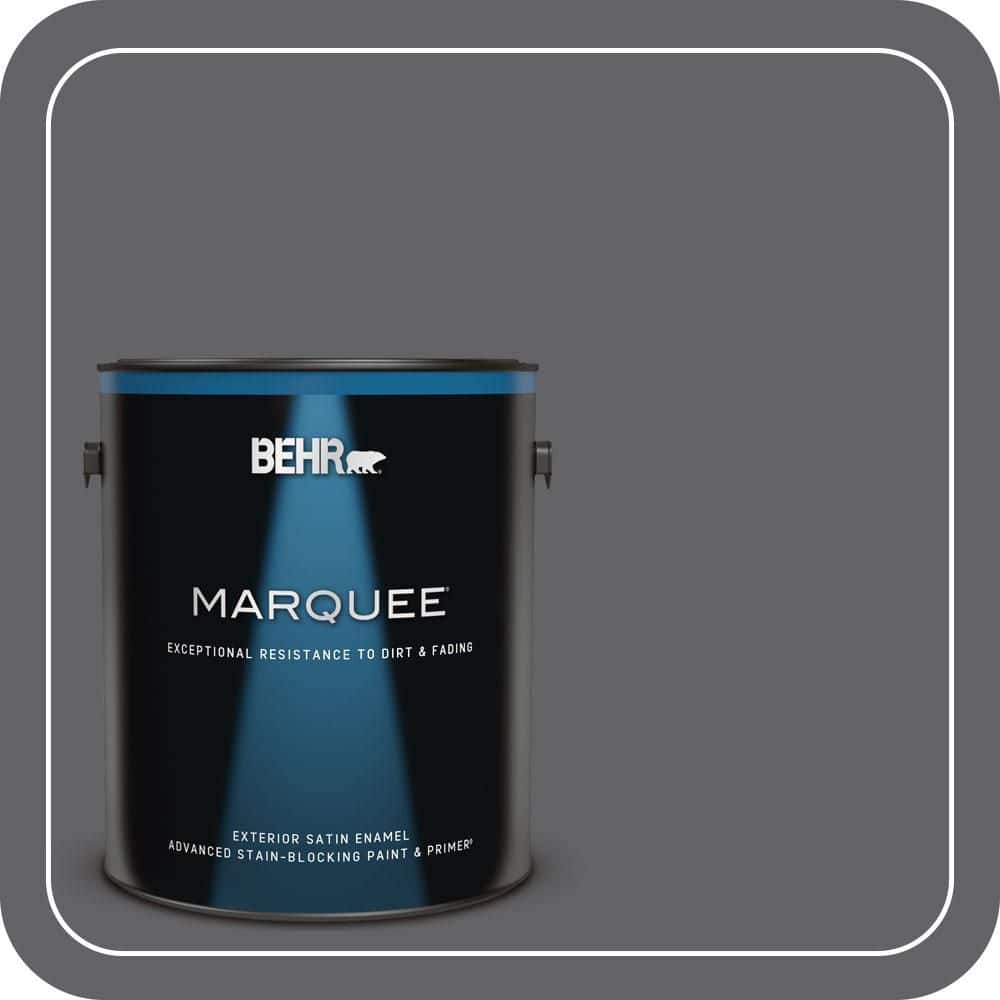 BEHR MARQUEE 1 gal. #N530-6 Digital Satin Enamel Exterior Paint & Primer