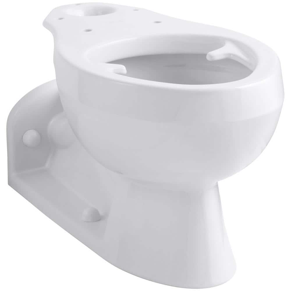 KOHLER Barrington Elongated Toilet Bowl Only in White (1)