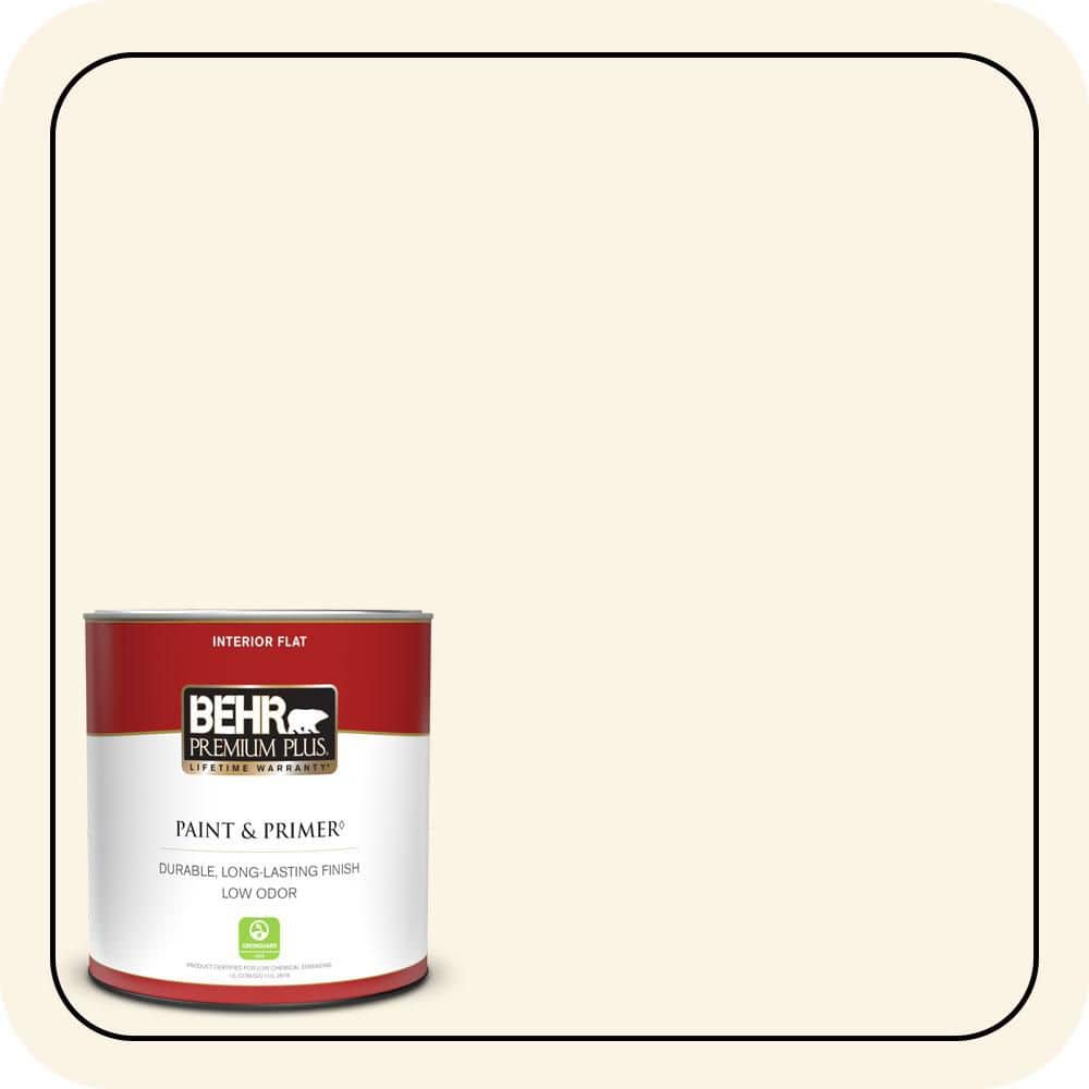 BEHR PREMIUM PLUS 1 qt. #PWL-81 Spice Delight Flat Low Odor Interior Paint & Primer
