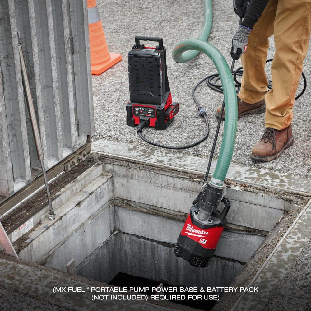 Milwaukee MX FUEL 1HP 2 in. Submersible Pump (3)
