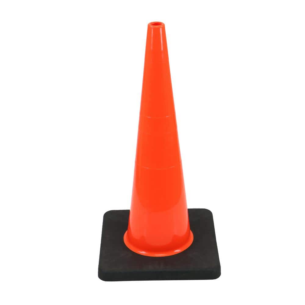 Unbranded 28 in. Orange PVC Injection Molded Safety Cone