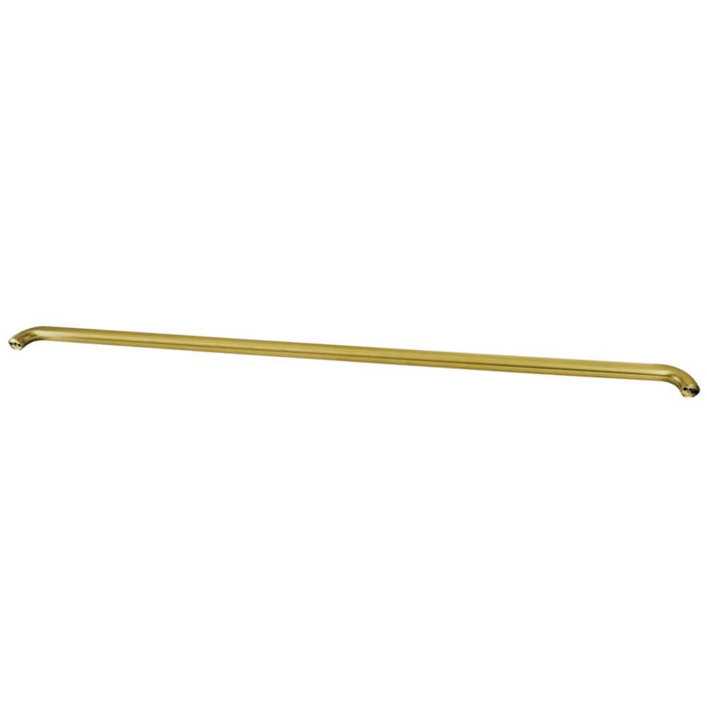 Kingston Brass Meridian 54 in. x 1.25 in. Grab Bar in Brushed Brass