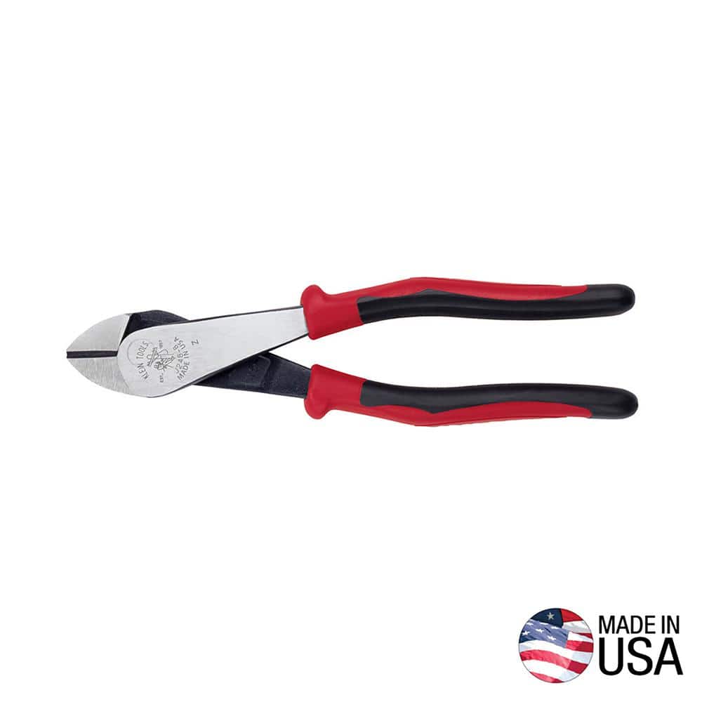 Klein Tools Diagonal Cutting Pliers, Journeyman, Angled Head, 8-Inch
