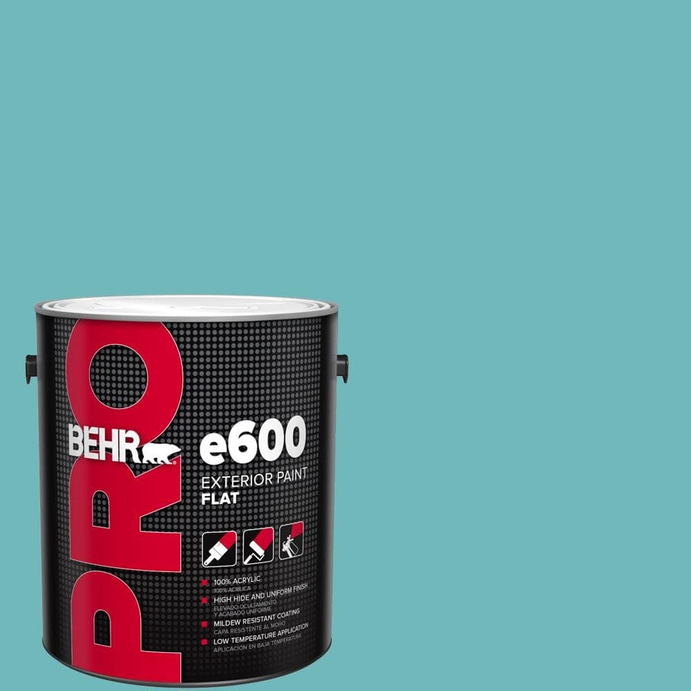 BEHR PRO 1 gal. #510D-5 Surfer Flat Paint