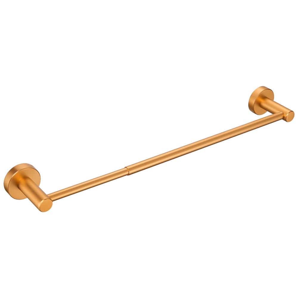 Tahanbath 27 in. Freestanding Single Towel Bar in Brushed Gold (1)