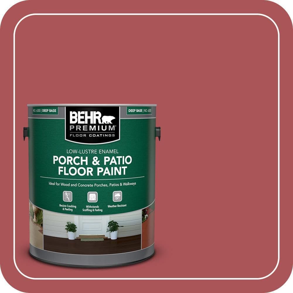 BEHR PREMIUM #M150-6 Low-Lustre Enamel Interior/Exterior Porch and Patio Floor Paint (1)