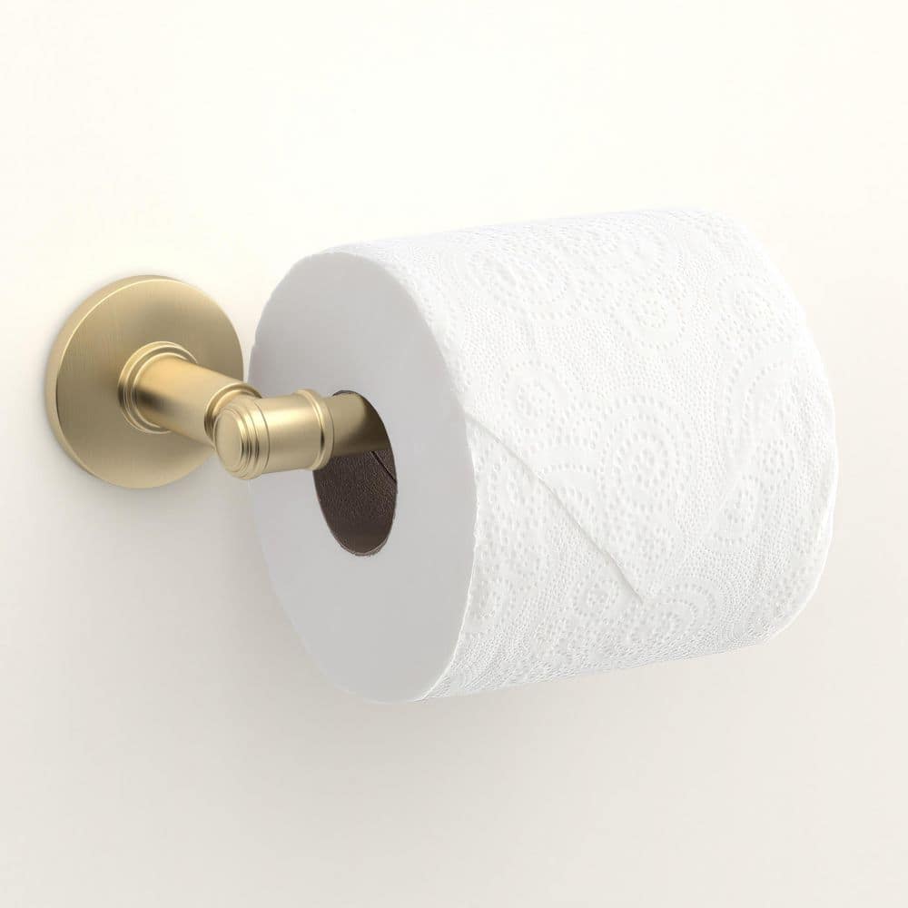 Glacier Bay Parsons Toilet Paper Holder Brushed Gold (4)