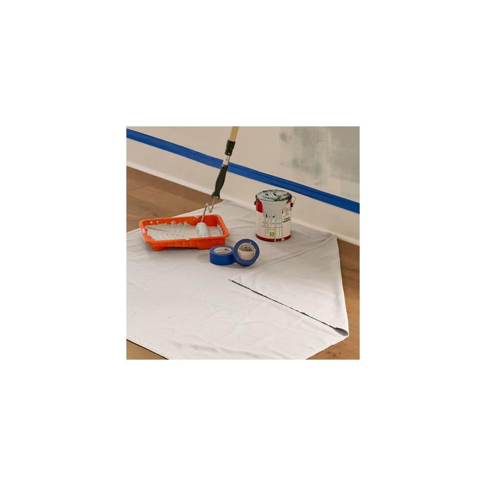 Everbilt 5 ft. x 5 ft. Heavy Duty Canvas Drop Cloth (4)