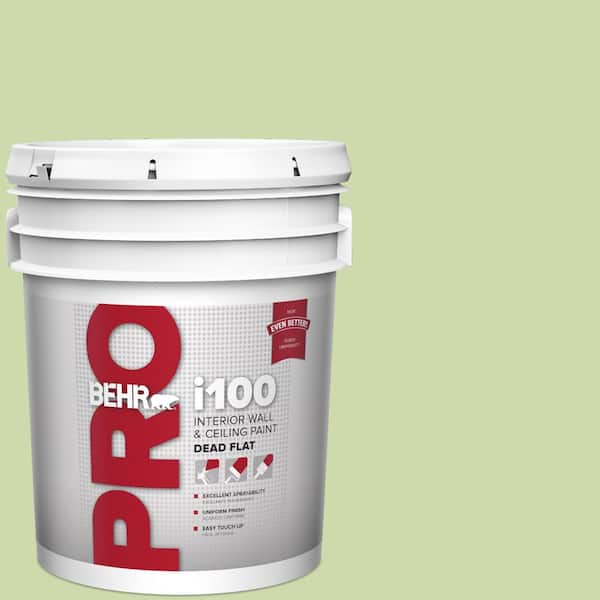 BEHR PRO 5 gal. #P370-3 Chameleon Skin Dead Flat Interior Paint (2)