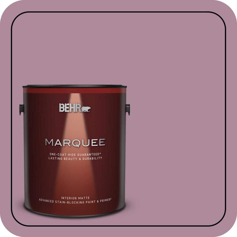 BEHR MARQUEE 1 gal. #S120-5 Reserve One-Coat Hide Matte Interior Paint & Primer