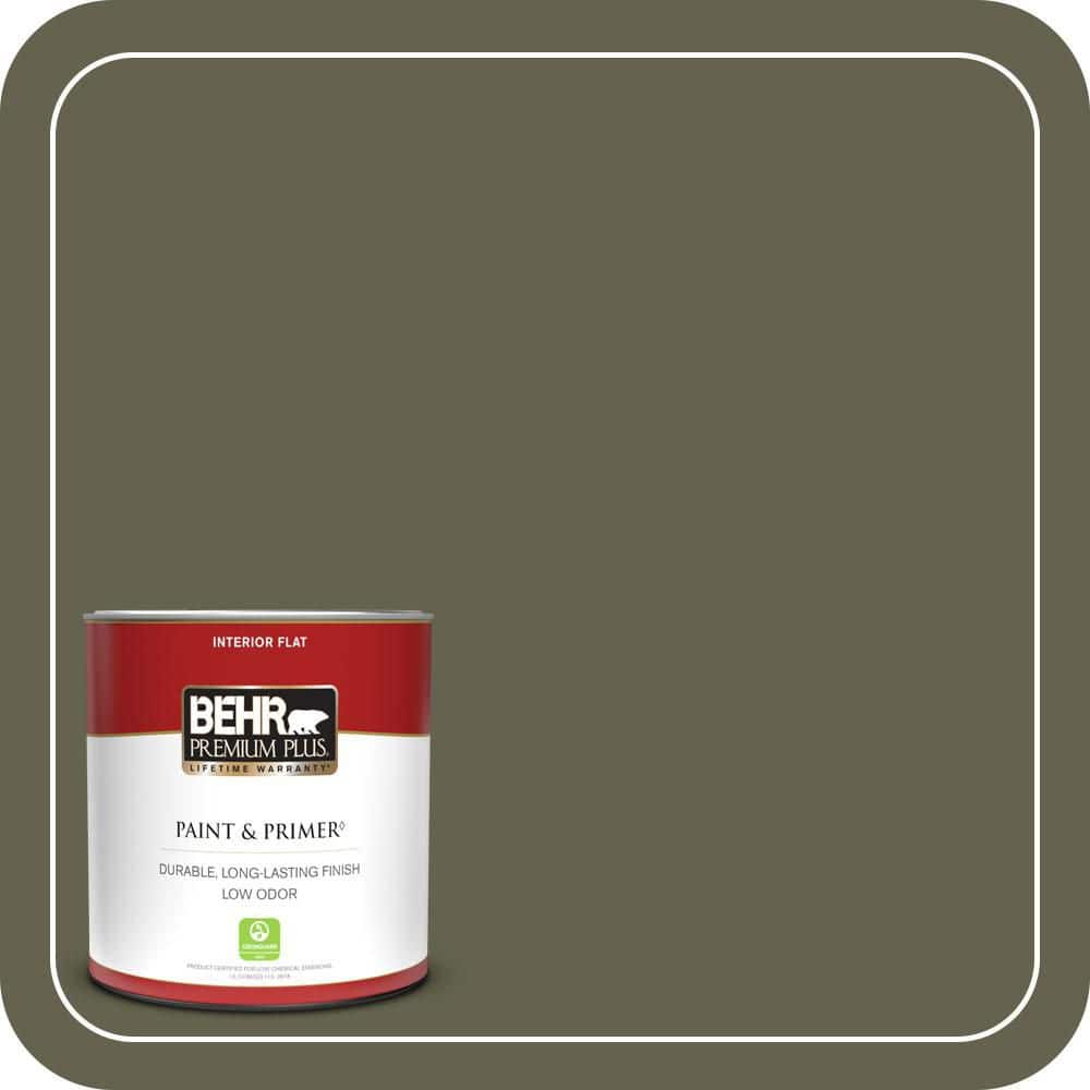 BEHR PREMIUM PLUS #400F-7 Groundcover Enamel Low Odor & Primer (1)
