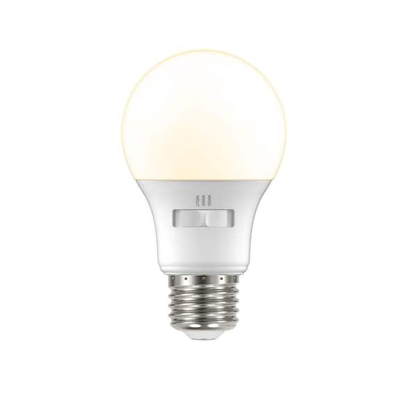 PRIVATE BRAND UNBRANDED 60-Watt Equivalent A19 LED Light Bulb with Selectable Color Temperature (4-Pack)