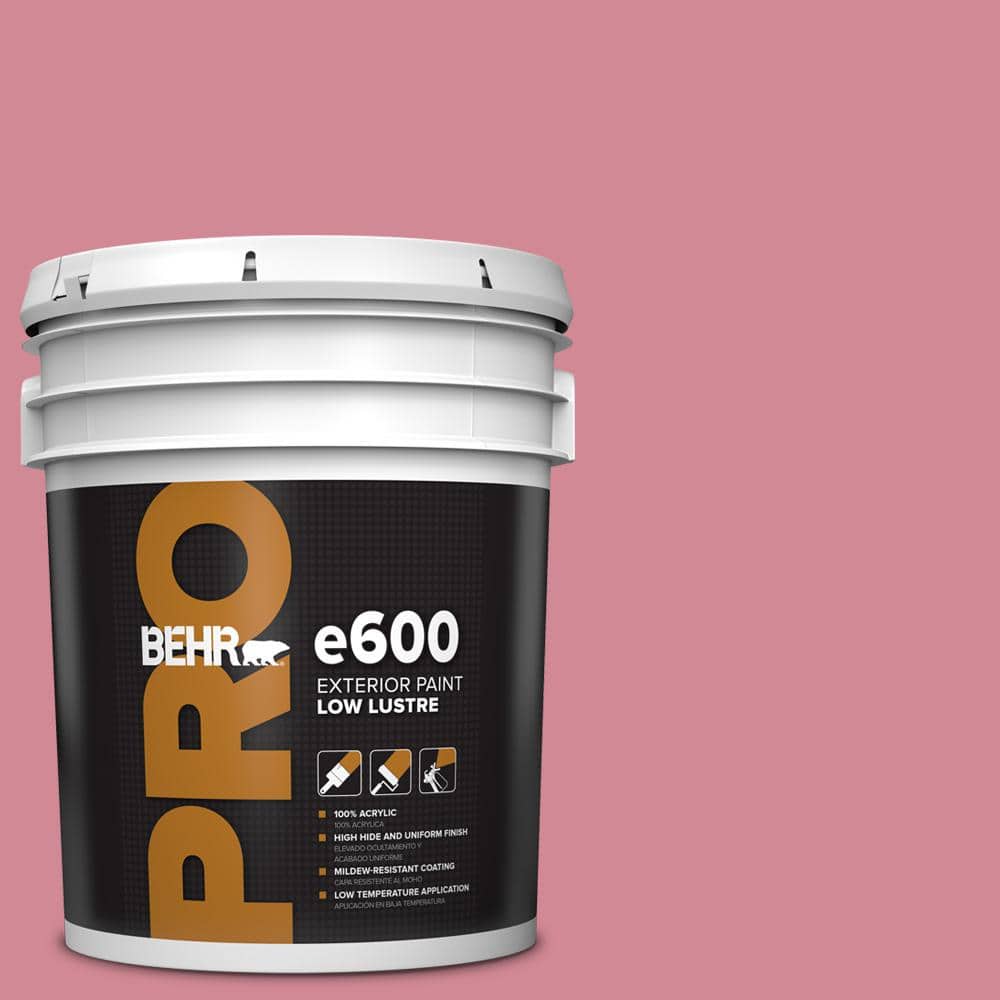 BEHR PRO 5 gal. #M140-4 Fruit Cocktail Low Luster Exterior Paint