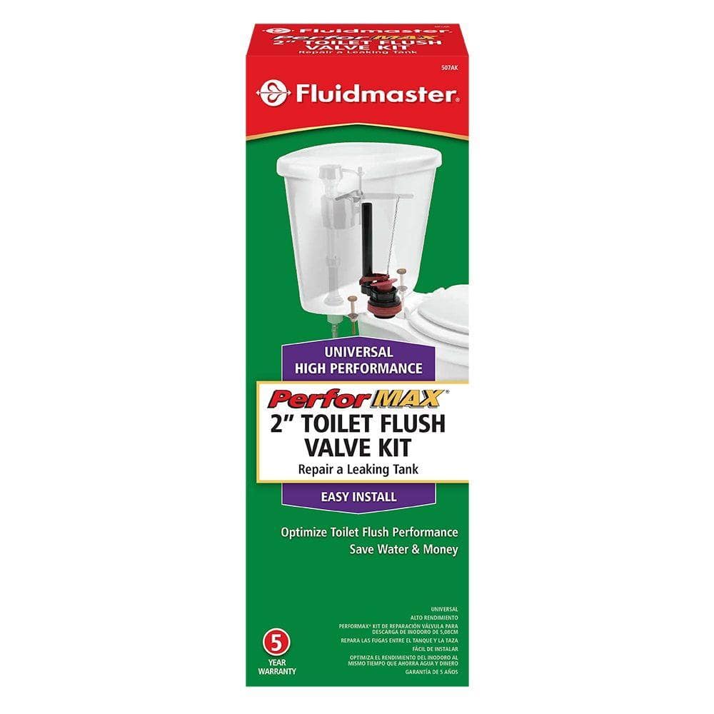 Fluidmaster PerforMAX Universal 2 in. Complete Toilet Flush Valve Repair Kit (2)