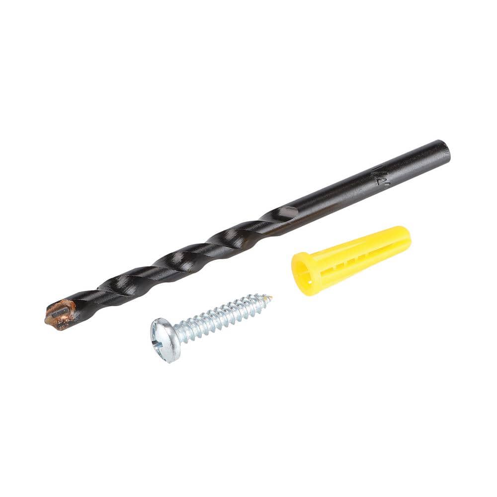 Commercial Electric Conical Anchor Kit (100 #10-#12 Anchors, 100 #10 Screws and 1/4 in. x 4 in. Masonry Drill Bit) (1)