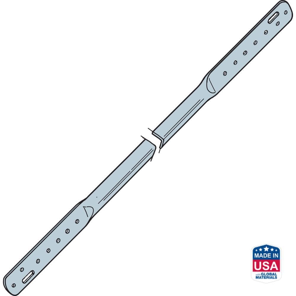 Simpson Strong-Tie TB 27 in. 20-Gauge Galvanized Tension Bridging (1)