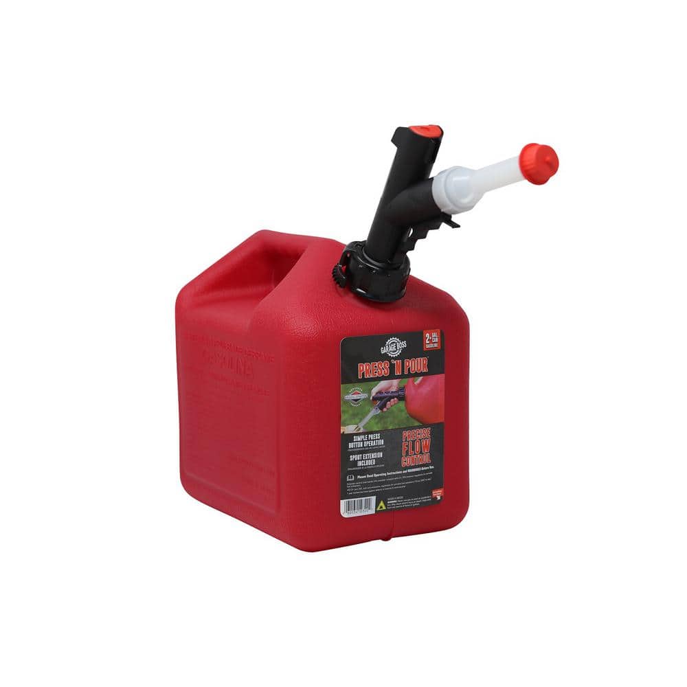 Garage Boss Press N Pour 2 Gal. Gas Can