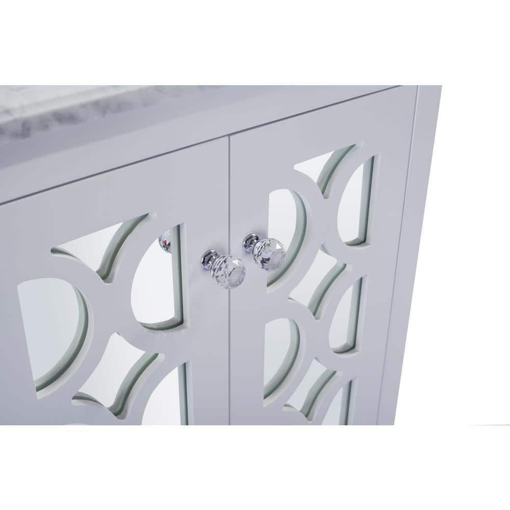 Laviva Mediterraneo 23.4 in. W x 21.7 in. D x 33.2 in. H Bath Vanity Cabinet without Top in White (3)
