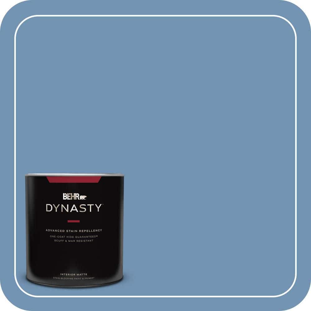 BEHR DYNASTY 1 qt. #T13-5 Belladonna Matte Interior Stain-Blocking Paint and Primer