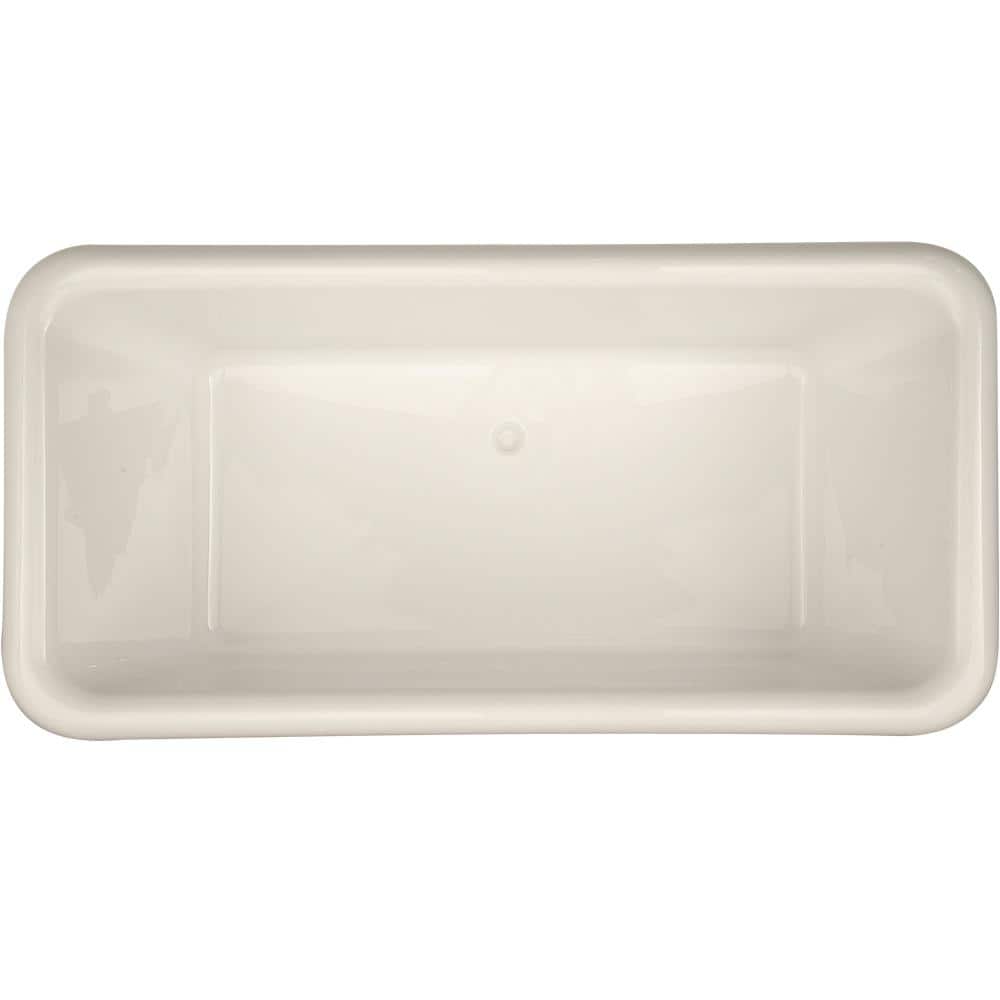 Hydro Systems Donatello 66 in. Acrylic Flatbottom Air Bath Bathtub in White