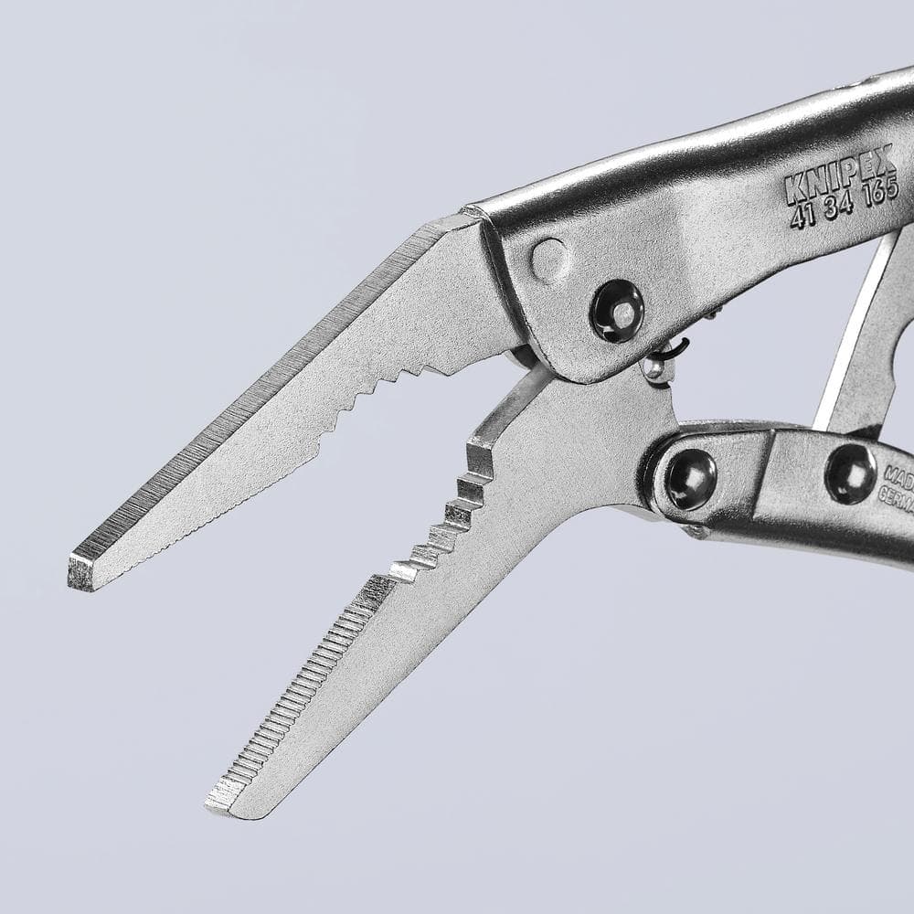 KNIPEX 6-1/2 in. Long Nose Locking Pliers (3)