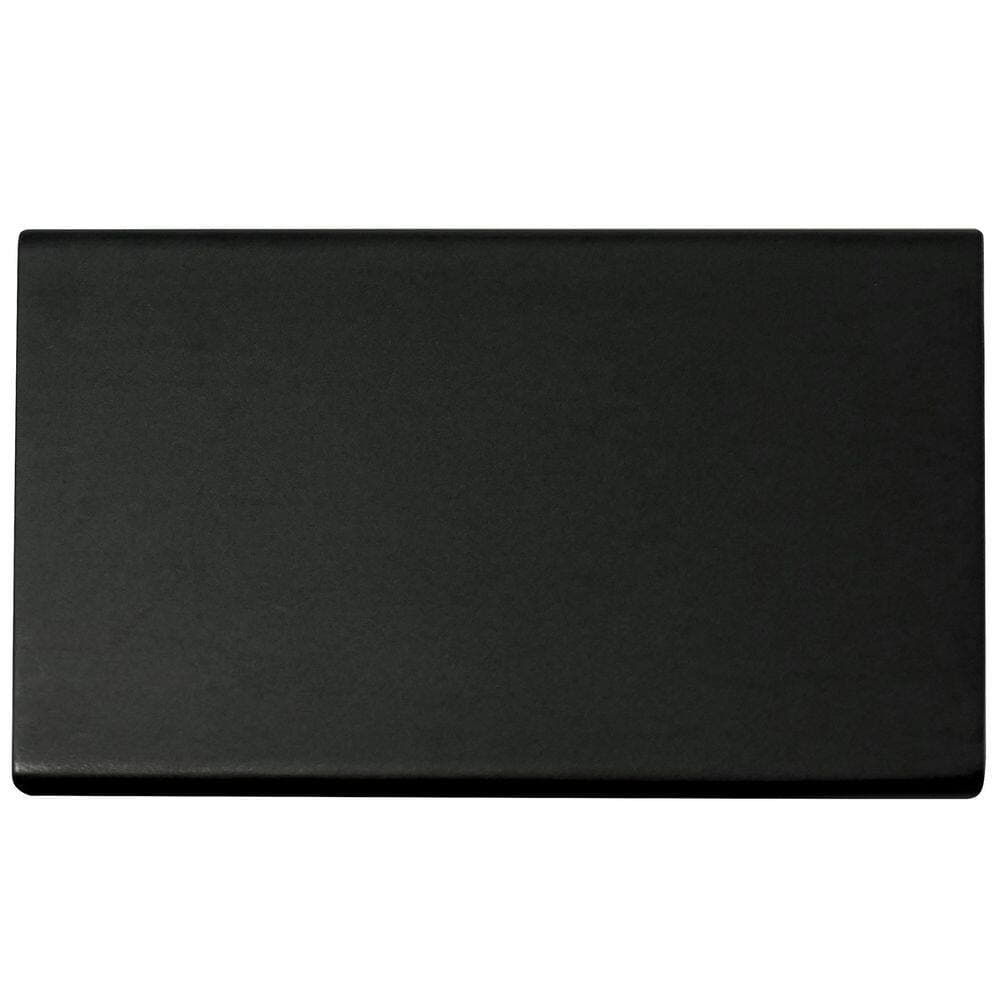 Laurey 4 in. Edge Drawer Pull-Matte Black Finish (3)