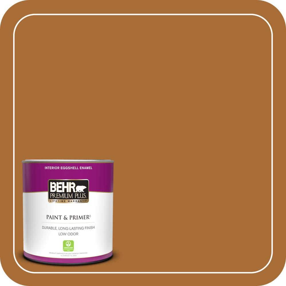 BEHR PREMIUM PLUS #280D-7 Sesame Crunch Enamel Low Odor & Primer (1)