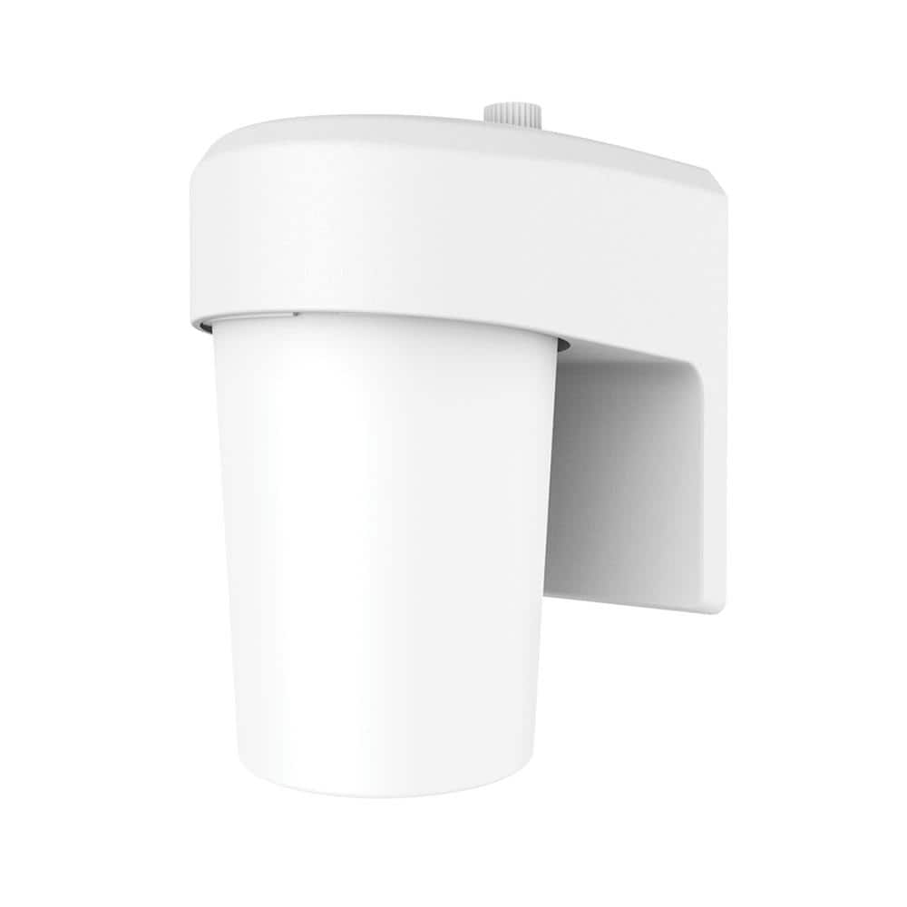 Commercial Electric FE 60-Watt, Equivalent CE Integrated LED Jelly Jar White, Area Light 4000 K (2)