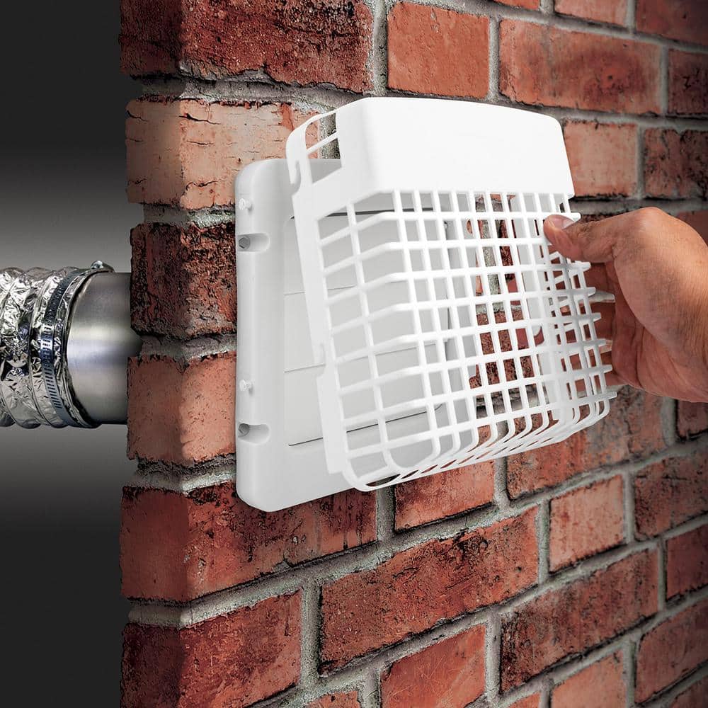 Everbilt 4 in. x 8 ft. Dryer Vent Kit with Guard (3)