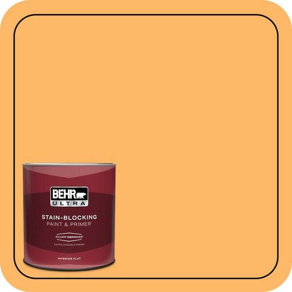 BEHR PREMIUM PLUS #HDC-SM14-11 Yellow Polka Dot Enamel Low Odor & Primer (3)