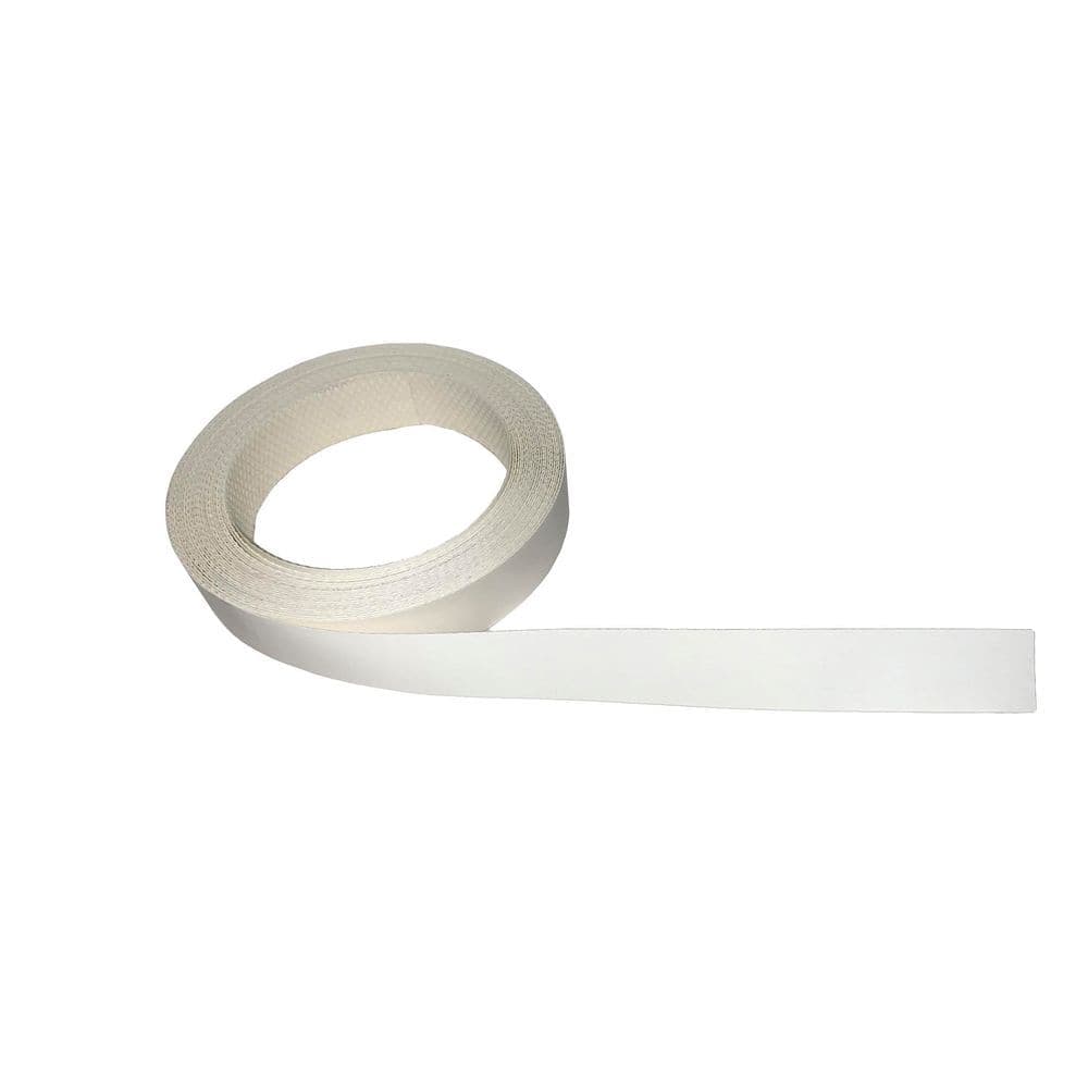 EDGEMATE Edge Banding White (Common: 13/16 in. x 8 ft.; Actual: 0.812 in. x 96 in.) (4)