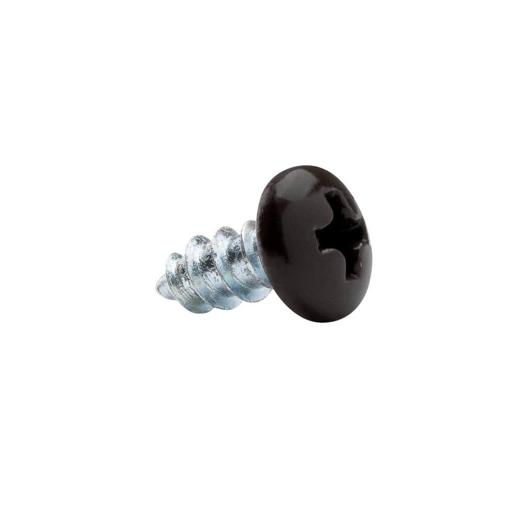 Amerimax Black Steel Gutter Sheet Metal Screws (20-Pack)