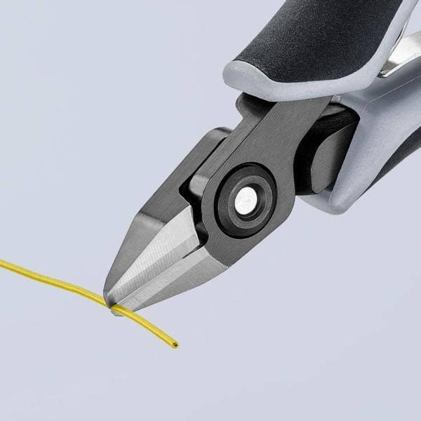 KNIPEX 5 in. Precision Electronics Diagonal Cutters with ESD Handles (3)