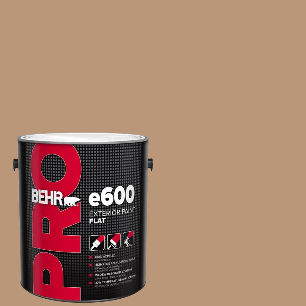 BEHR PRO 1 gal. #N250-4 Artisan Crafts Flat Exterior Paint