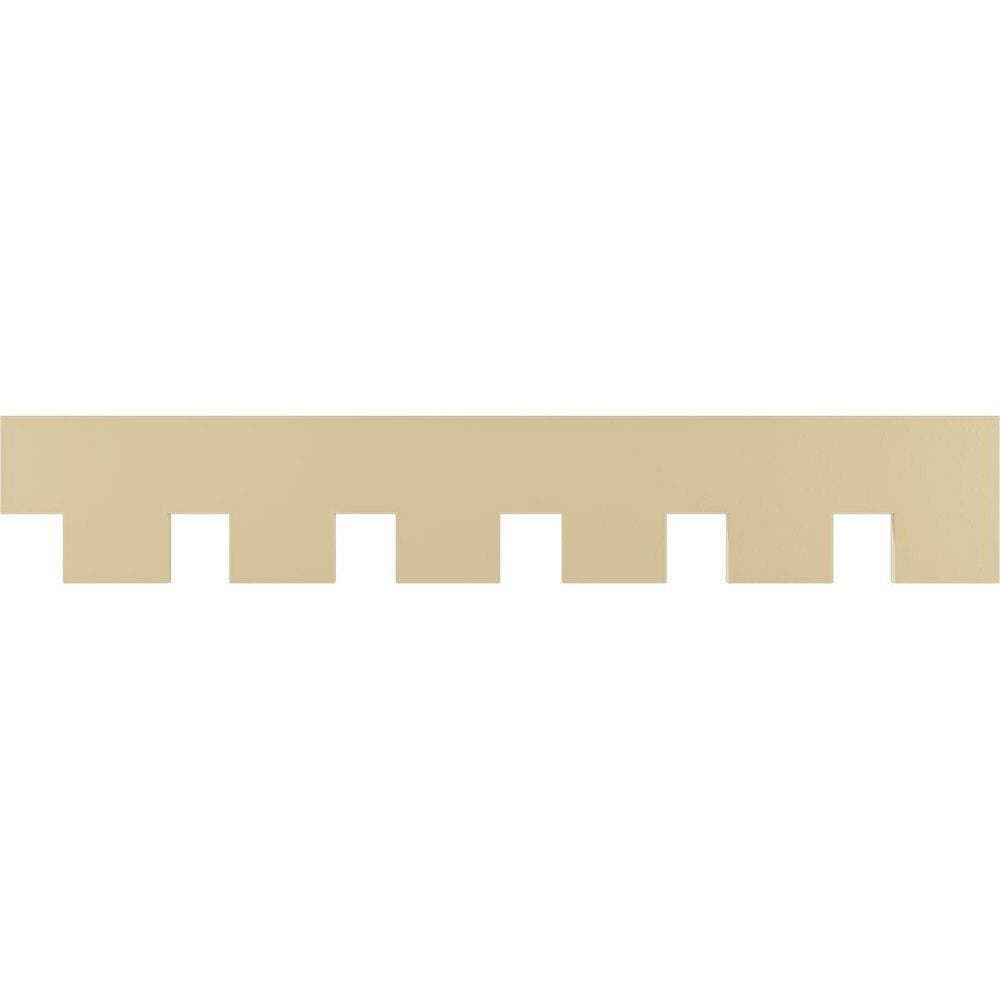 Ekena Millwork 1 in. D x 8 in. W x 40 in. L Primed Polyurethane Panel Moulding (2)