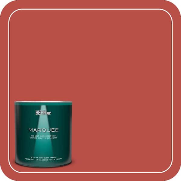 BEHR PREMIUM PLUS Home Decorators Collection #HDC-MD-16 Cherry Red Enamel Low Odor & Primer (4)