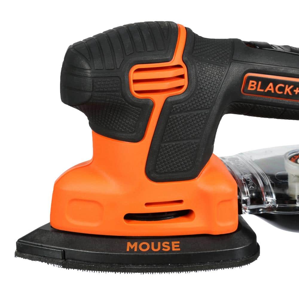 BLACK+DECKER 1.2 Amp Corded Detail Mouse Sander (3)