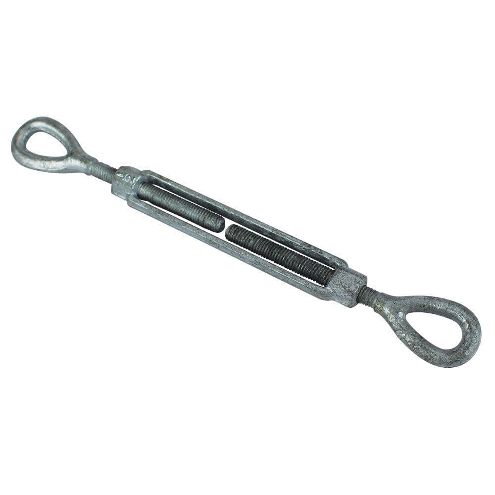 Everbilt 1/2 in. x 6 in. Galvanized Eye and Eye Turnbuckle (1)