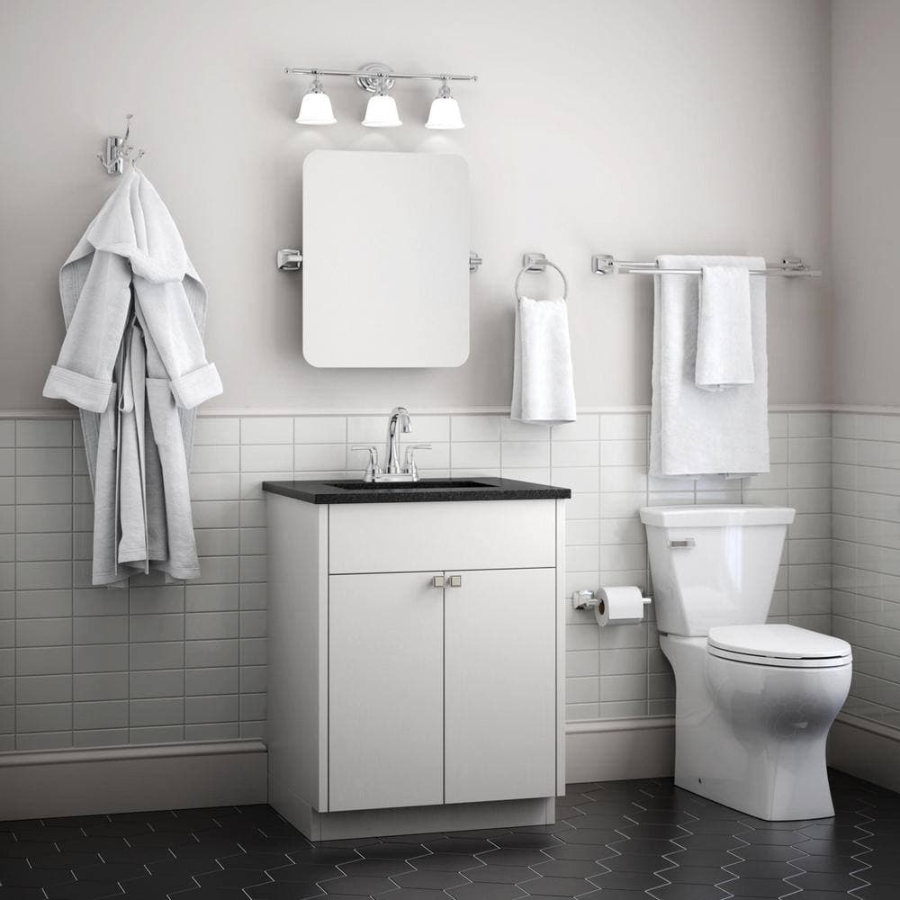 Delta Portwood Multi-Purpose Swivel Towel Hook Bath Hardware Accessory (4)