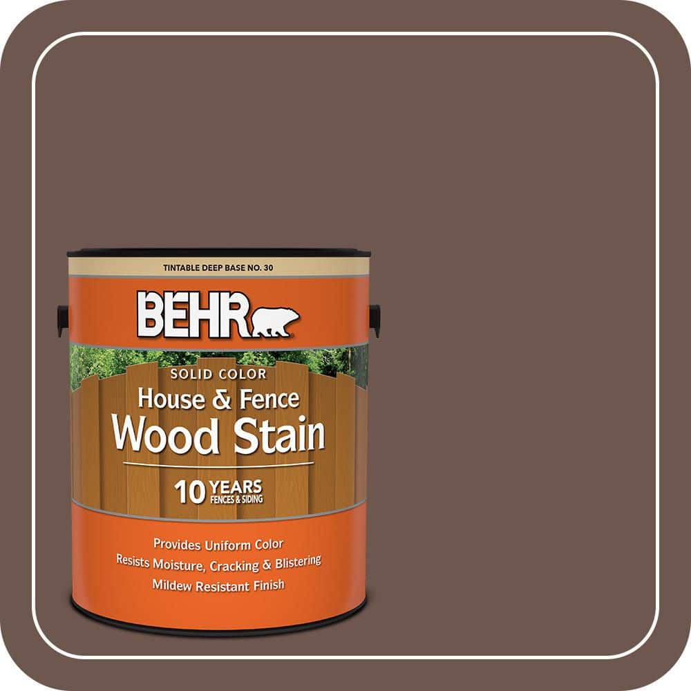 BEHR #N170-6 Color House and Fence Exterior Wood Stain (1)