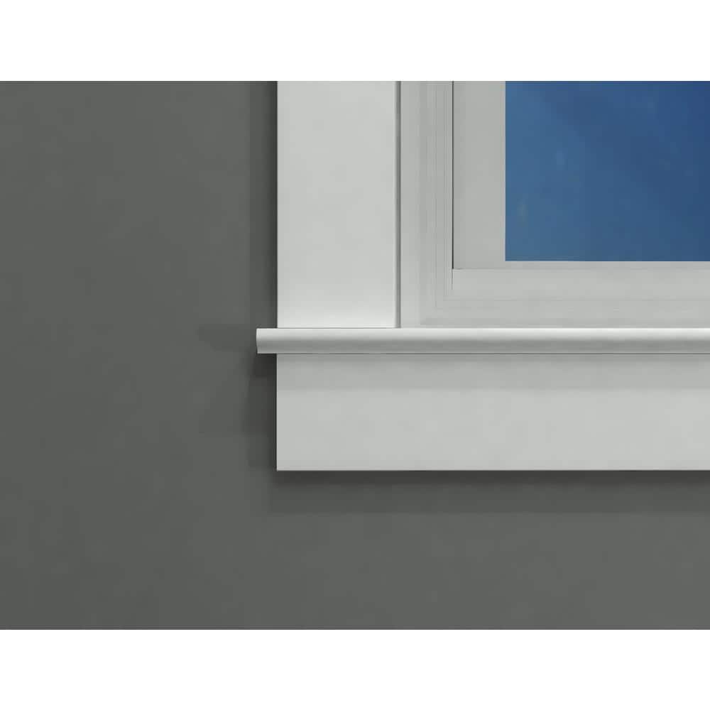 Royal Mouldings 12 ft. x 5-1/2 in. x 3/4 in. Cellular Vinyl Trim Plank Molding (3)