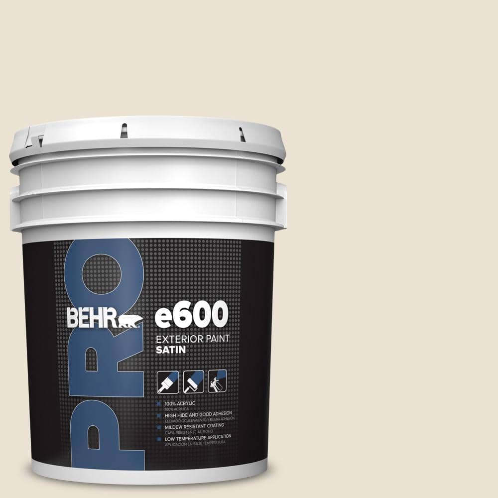 BEHR PRO 5 gal. #ECC-47-2 Elk Horn Satin Exterior Paint (1)