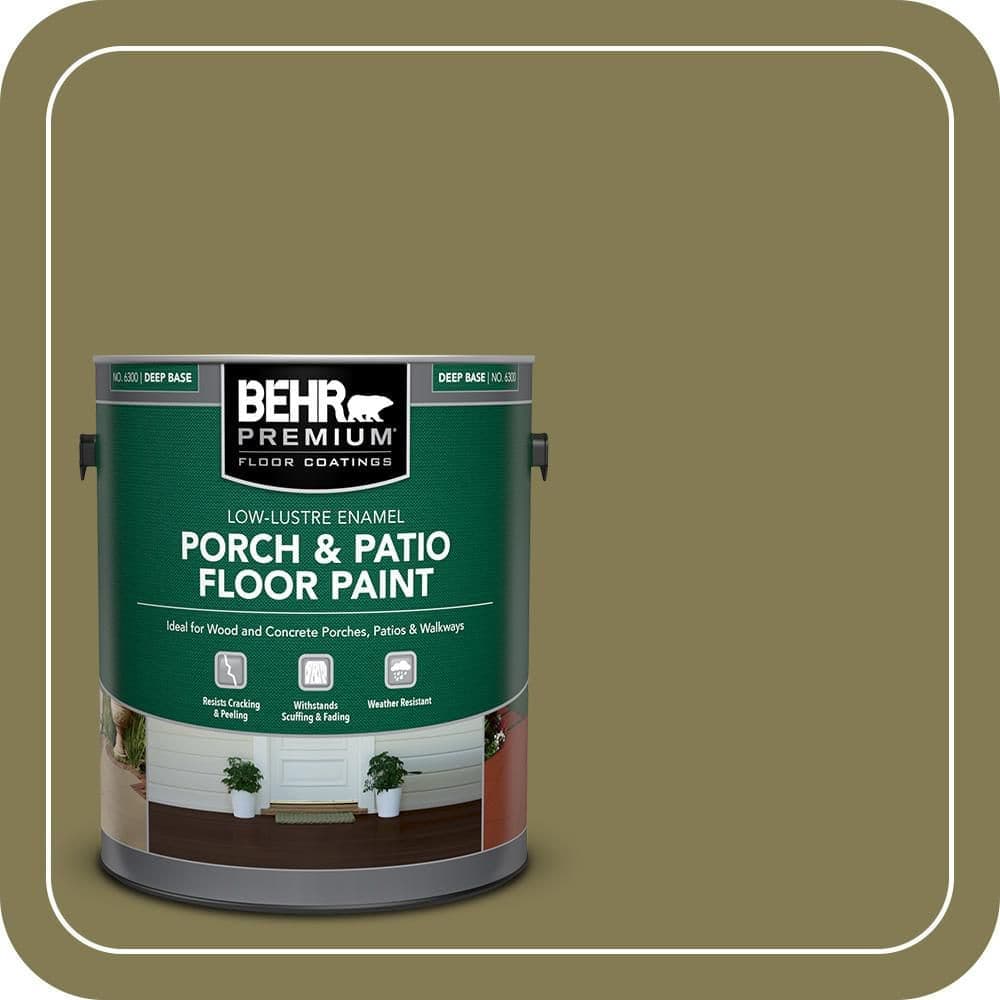 BEHR PREMIUM #HDC-AC-16A Textured Low-Lustre Enamel Interior/Exterior Porch and Patio Anti-Slip Floor Paint (1)