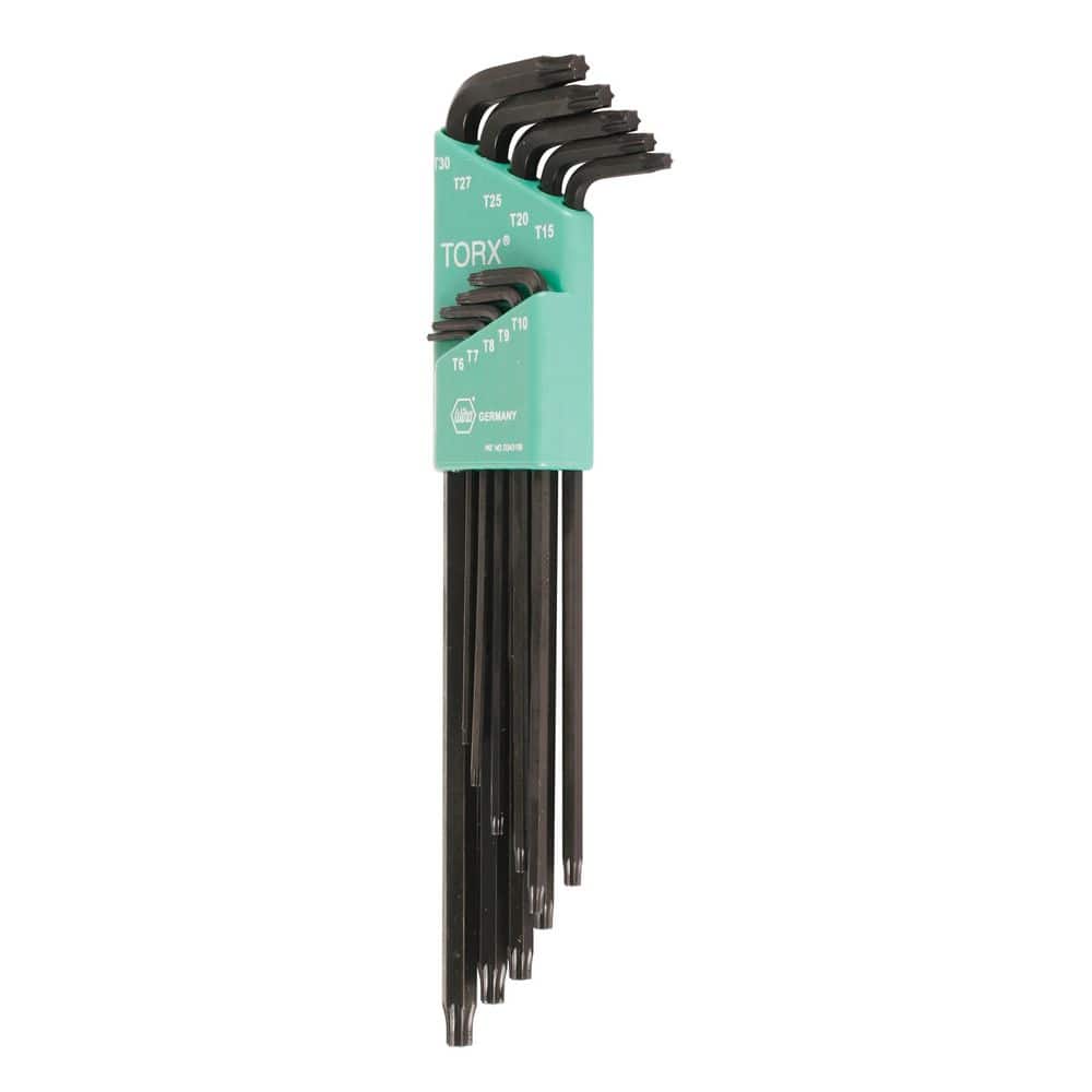 Wiha Torx Long Arm L-Key Set (10-Piece) (1)
