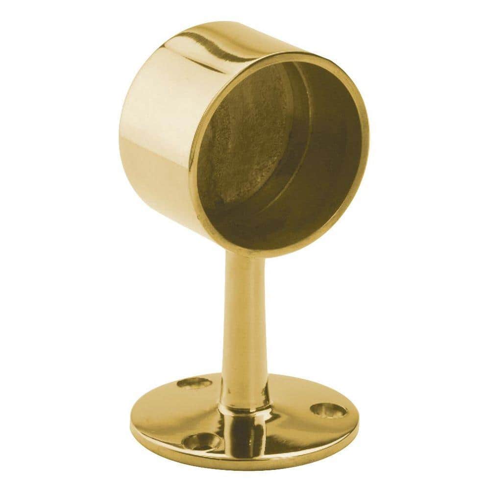 Unbranded Brass Flush End Post for 2 in. Outside Diameter Tubing (1)