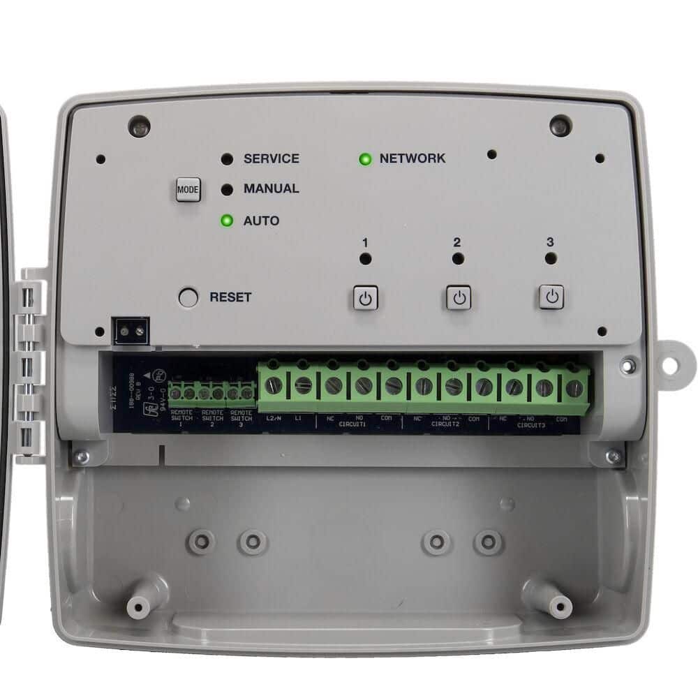 Intermatic 365-Day Programmable Smart Wi-Fi Timer, 120-277 VAC, 3 x SPDT, Indoor/Outdoor Plastic Enclosure, Astronomic (2)