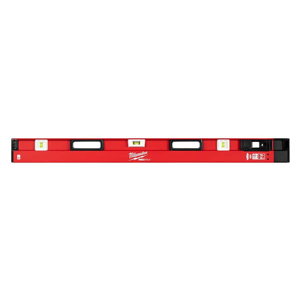 Milwaukee 48 in. to 78 in. REDSTICK Expandable Magnetic Box Level (1)