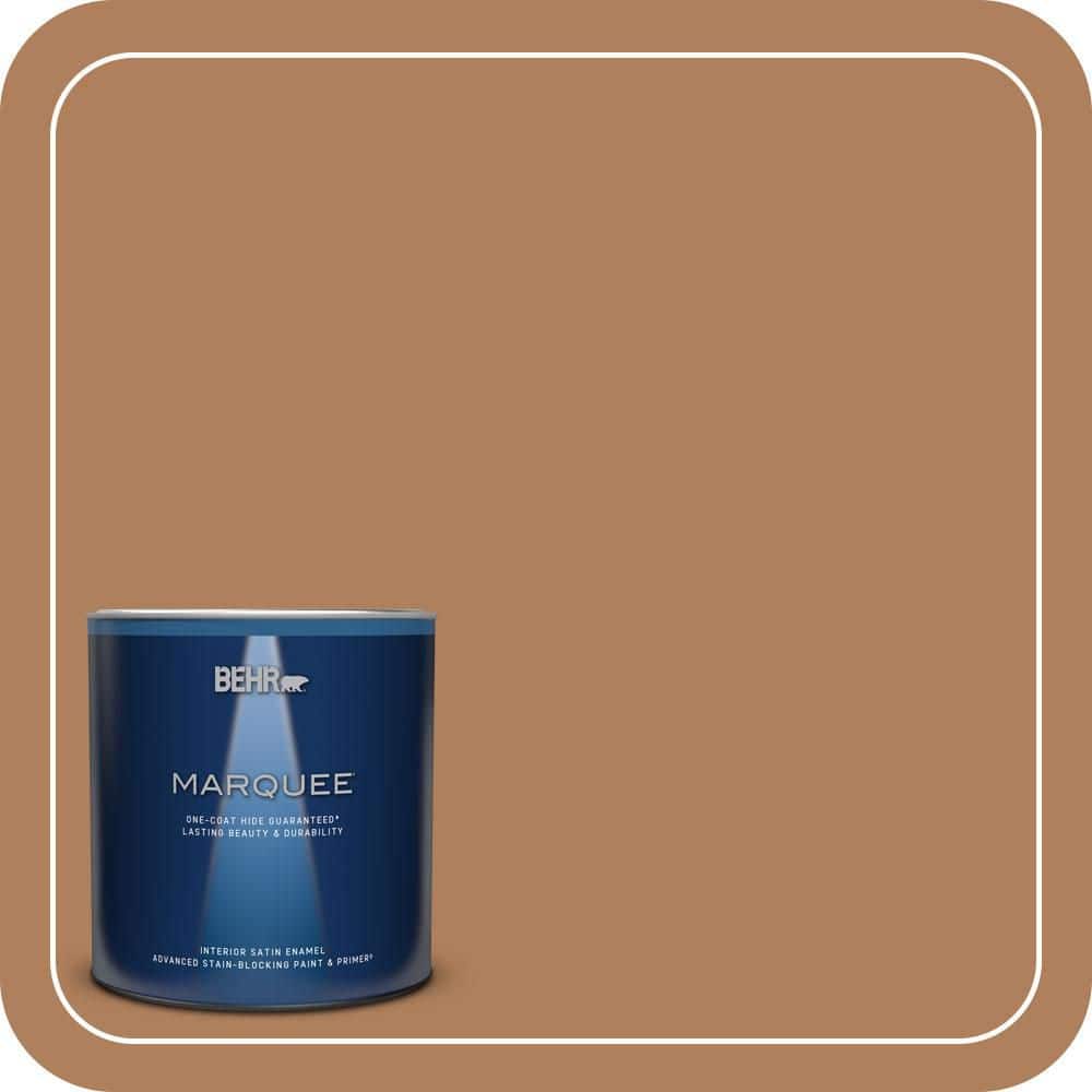BEHR MARQUEE 1 qt. #T14-12 Coronation Satin Enamel Interior Paint & Primer
