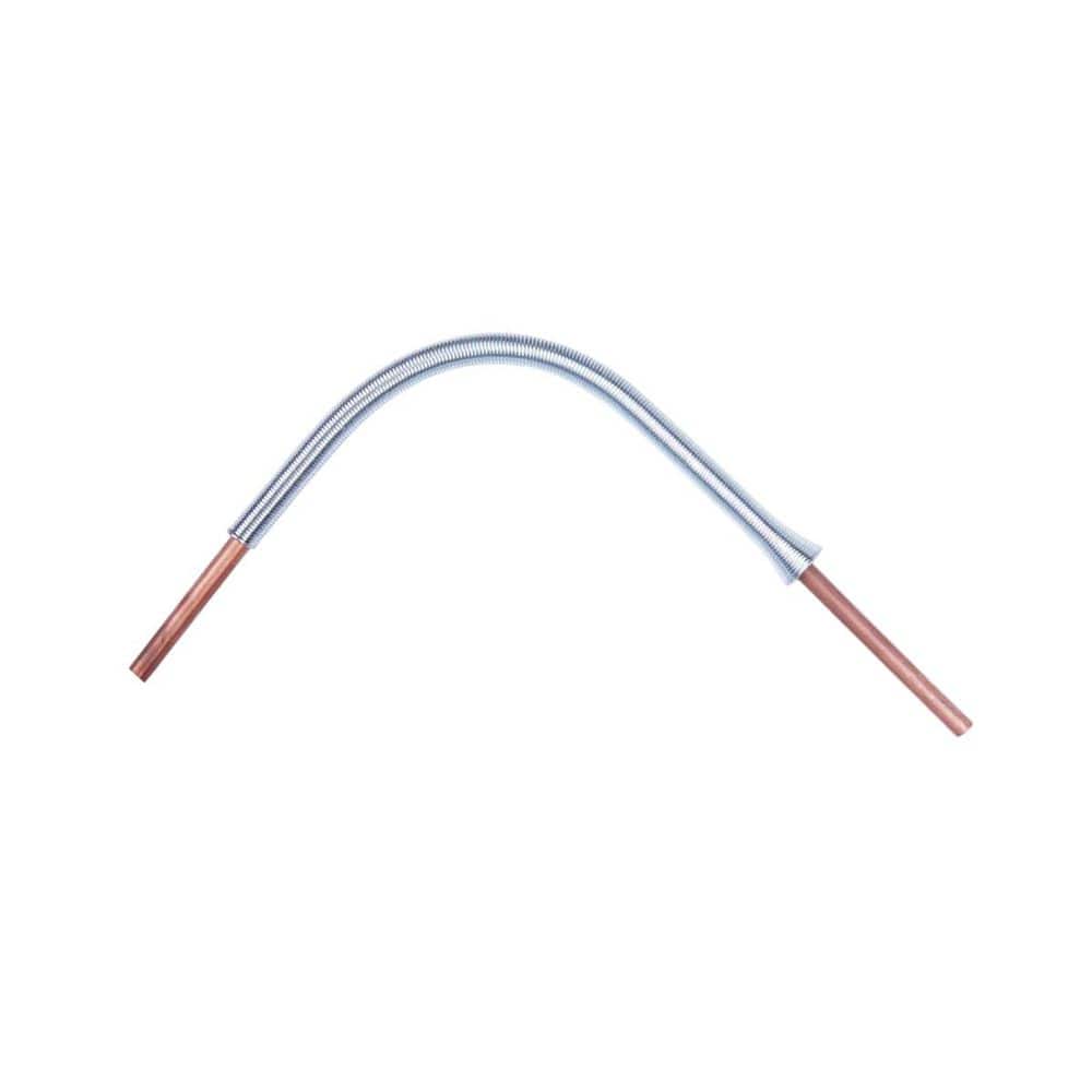 Yichuhaoxi 1/4 5/16 3/8 1/2 5/8 in. Pipe Capacity Spring Tubing Benders Kit 5 in 1 Tube Bender Set Flexible Steel Tool (1)